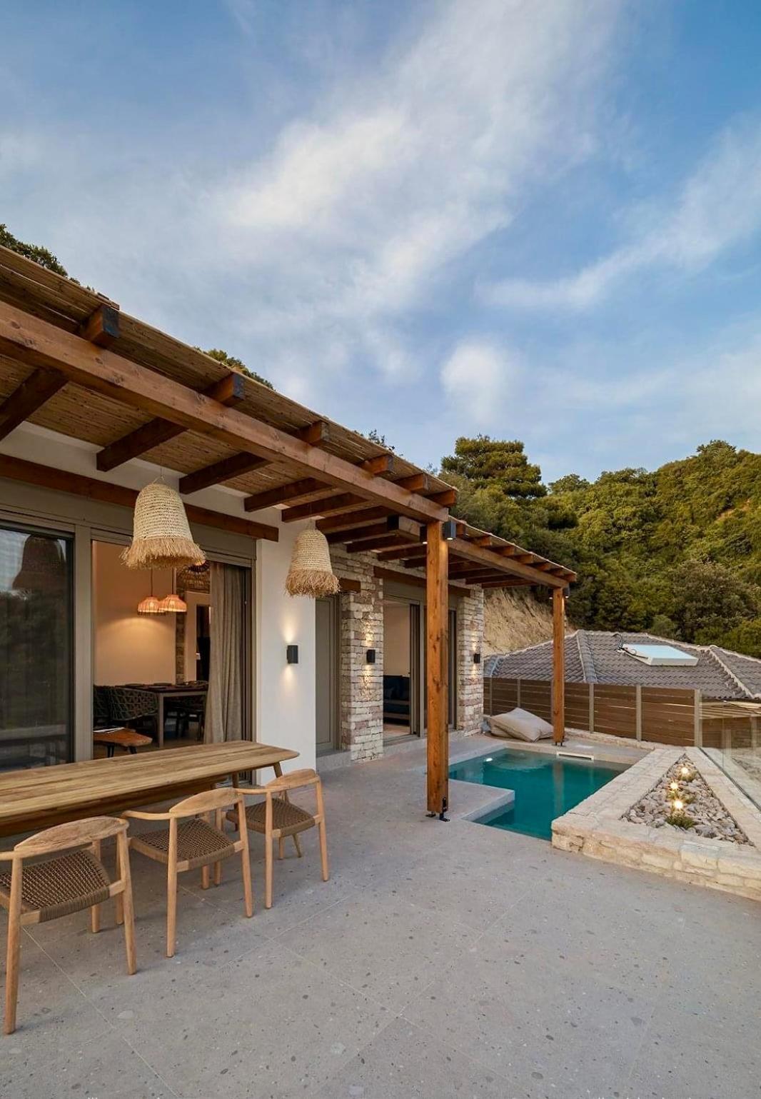 Villa Vrachos Luxury Living Buitenkant foto